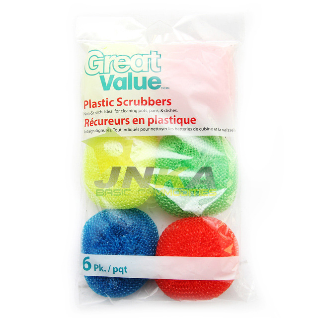 Plastic Mesh Scourer Cleaning Pad